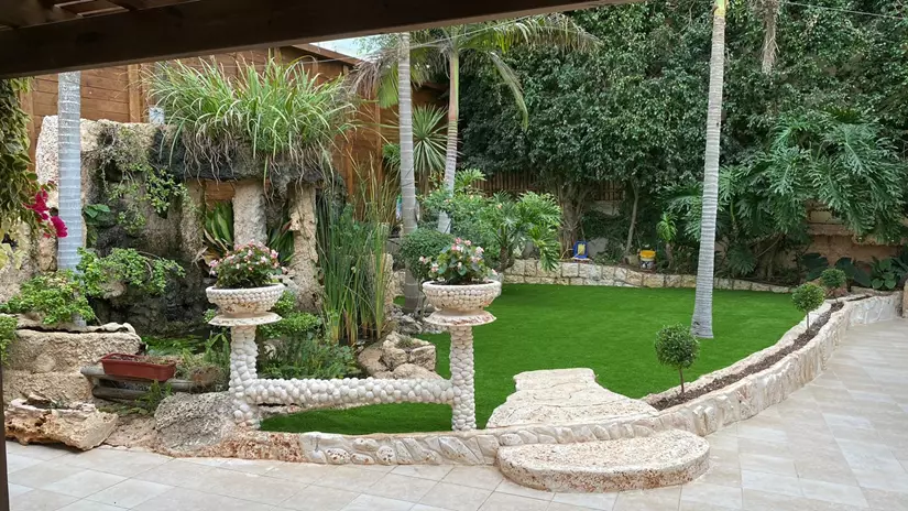 תכנון עיצוב והקמת גינה פרטית